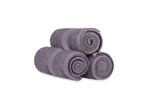 Oxford Charcoal Grey Salon and Spa Towel Bleach Proof (16" x 28"), 1 Dozen